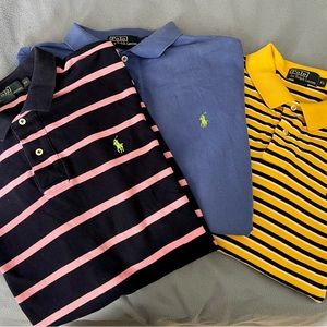 Set of 3 XL polo shirts